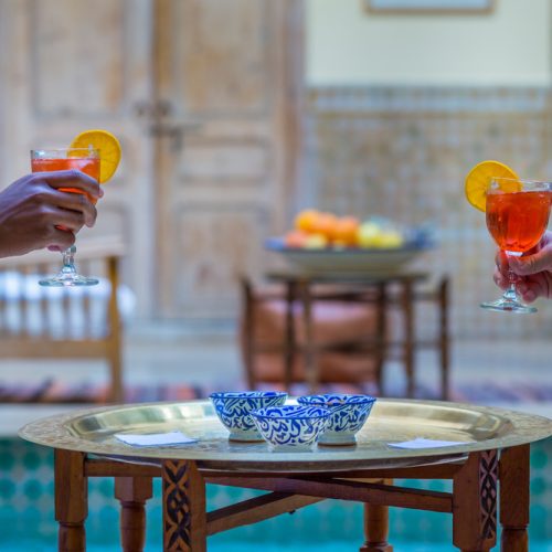 RIAD AZOULAY marrakech piscine