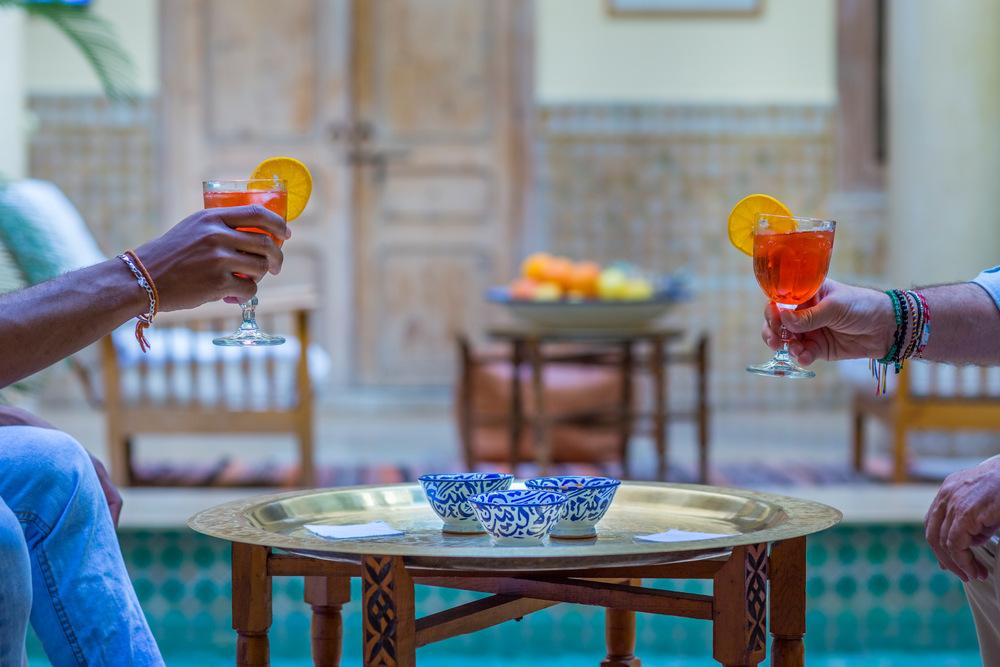 RIAD AZOULAY marrakech piscine