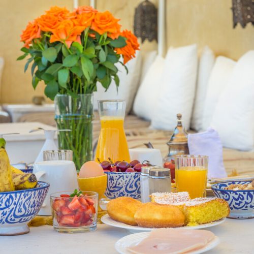 RIAD AZOULAY marrakech petit déjeuner