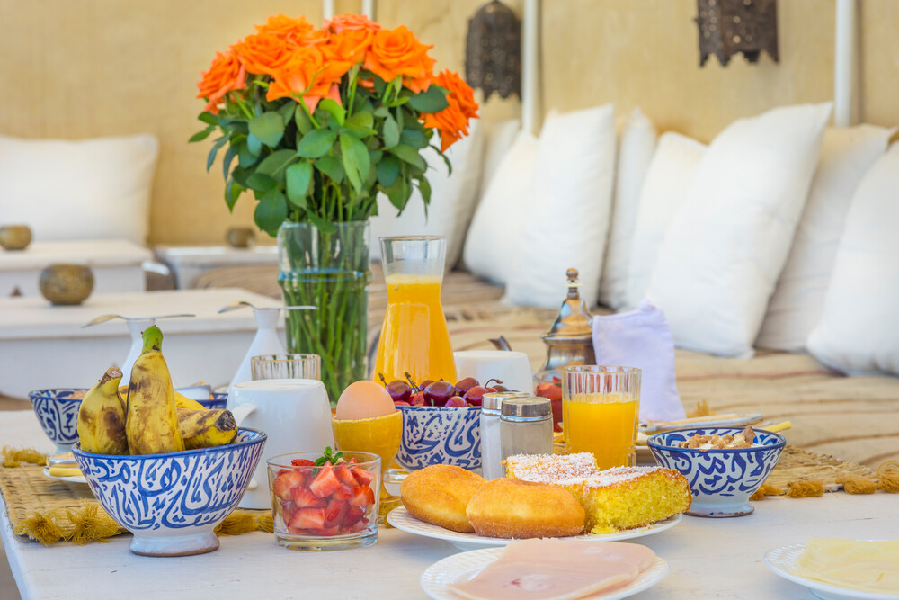 RIAD AZOULAY marrakech petit déjeuner