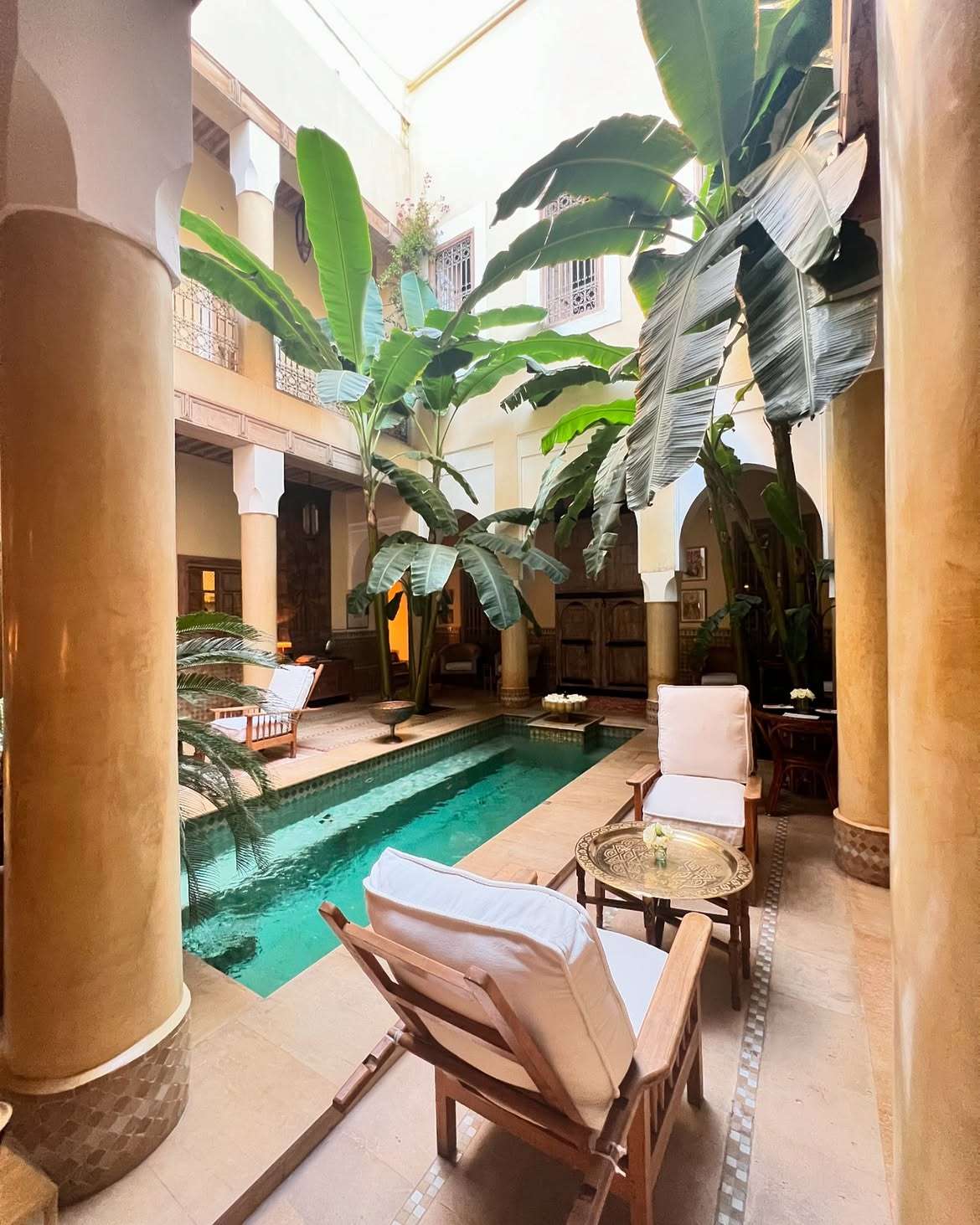 Riad Azoulay patio